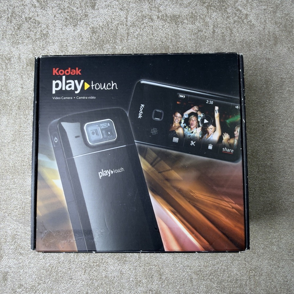 Kodak Play Touch Video Camera Silver